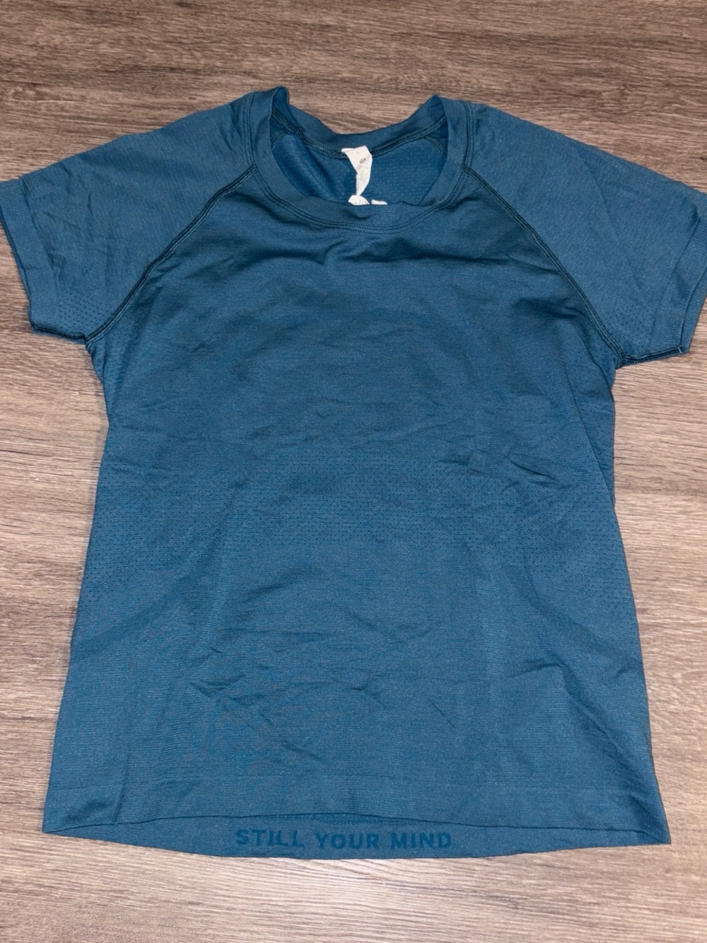 Blue Lululemon Short Sleeve Swiftly Tech Short Sleeve Shirt